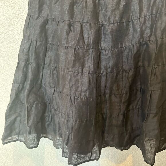 NWOT I.N.C International Concepts Women’s Long Black Maxi Skirt Size 0P - Picture 3 of 9